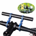 Scooter Handlebar Extender Carbon Fiber Single Double Bracket Handle Bar Extension Mount For M365 Pro Ninebot ES1 ES2 ES4 Parts|