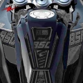 For BMW Motorrad F850GS 40 Years Triple Black Motorcycle Accessorie Tank Pad Sticker| | - Officematics.com