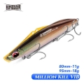 Kingdom Million Kill Vibration Fishing Lures 11g 18g Long Casting Sinking Hard Baits Artificial Bait Bass Pike Fishing Tackle -