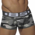 Marca ropa interior Sexy hombres camuflaje impreso boxers hombres algodón boxers bragas calzoncillos hombre slip hombres ropa in