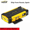 GKFLY 16000mAh 600A Car Jump Starter Power Bank Portable Car Battery Booster Charger 12V Starting Device Diesel Car Starter|Jump
