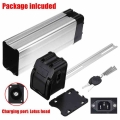 1pcs Plastic lithium battery Box for Electric Bike 36V/48V Large Capacity 18650 Holder Case durable electric bicycle accessories