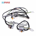 22MM Motorcycle Scooter E bike Right Left Handlebar Switch For Retro Scooter Drum Brake Horn Fog Lamp Lighting Switch Waterproof