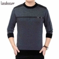 2021 New Fashion Brand Sweater For Mens Pullovers Thick Slim Fit Jumpers Knitwear Wool Autumn Korean Style Casual Mens Clothes|P