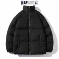 KAPMENTS Men Harajuku Solid Warm Puffer Jacket 2021 Parka Mens Japanese Streetwear Winter Jacket Male Korean Fashion Bubble Coat