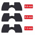 For Xiaomi Mijia M365/M365 Pro/M187 Electric Scooter Damping Cushion Spacer Rubber Vibration Damper Accessories 0.6/0.8/1.2mm.|S