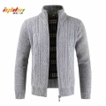 Winter Cardigan Sweatercoat Thick Warm Knitted Sweater Men's Autumn Jackets Coats Male Clothing Casual Knitwear Plus Size 3X