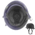 M L Xl Xxl Motorcycle Cruiser Chopper Helmet Half Face German Helmet Vintage Motorcycle Helmet Mirror/matte Black Dot Helmets -