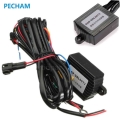 DRL Controller Auto Car LED Daytime Running Light Relay Harness Dimmer On/Off 12V Fog Light Controller|dimmer led|dimmer 12vdimm