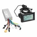 24V 48V 500W Brushless Controller Kit Electric Bicycle Scooter Motor Brushless Controller Waterproof LCD Display Control Panel|E