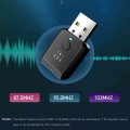 USB Type FM Transmitter Bluetooth Compatible 5.1 Car kit USB MP3 Music Player Wireless Handsfree Audio Receiver Car Accessories|