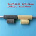 1pcs Solid Polymer Lm8uu Linear Bearings Bushing Lm8luu 8mm 8*15*45mm Rj4jp-01-08 For Prusa Mendel Diy Cnc Machine - 3d Printer