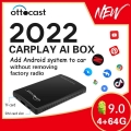 Ottocast 2022apple Carplay Ai Box Multimedia Player4+64g,wireless Carplay,android Auto,add To Car Intelligent System,apk Android