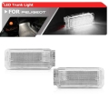 2x Led Footwell Glove Box Luggage Trunk Compartment Interior Light Lamp For Peugeot 307 406 407 Rcz For C2 C3 C4 C5 C6 C8 Ds3 -