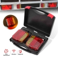 Magnetic Wireless Led Truck Tail Light Trailer Rear Taillight Signal Warning Brake Light Lamp For Caravan Rv Camper Lorry Truck