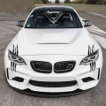 Personalized Ghost Claw Car Light Eyebrow Sticker For BMW 1 3 4 5 7 Series X1 X3 X4 X5 X6 E60 E90 F15 F30 F35|Car Stickers| -