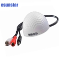 Microphone High Sensitivity Audio Pickup Input Mini CCTV Security Camera Surveillance Microphone Low Noise Clear Natural Voice|C