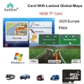 Anfilite 16GB Micro SD Card wince6.0 Car GPS Navigation 2020 Map for Europe,Italy,France,UK,USA,AU,RU,Turkey,Spain,Turkey|GPS Ac