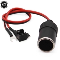 Pure Copper Car Cigarette Lighter Charger Cable Female Socket Plug Connector Adapter Cable Fuse - Cables, Adapters & Sockets