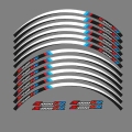 New 12 Pcs Fit Motorcycle Wheel Sticker stripe Reflective Rim For BMW S1000RR|Decals & Stickers| - Officematics.com