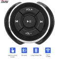 12v Bluetooth Steering Wheel Volume Control Media Buttons Switch For Android Ios Radio Audio Car Accessories Wireless Universal