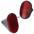 Red Bicycle Bike Rear Fender Safety Warnning Reflector Tail MudGuard Cycling New .|Bicycle Light| - Officematics.com