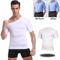 Classix Men Body Toning T Shirt Slimming Body Shaper Corrective Posture Belly Control Compression Man Modeling Underwear Corset|