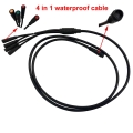 Electric Bike Julet Type Connector 1 To 4 Main Cable Waterproof Cable For Ebike - Electric Bicycle Accessories - Officematics.co