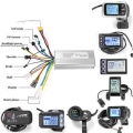 500w Electric Bike Controller Ebike Display Brushless 24v36v /48v Scooter Motor Controller Lcd Display With Ebike Conversion Kit