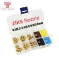 3D Printer Parts MK8 Extruder Nozzle Extruder Print Head 0.2/0.3/0.4/0.5/0.6/0.8mm mk9 Silicone sock for CR 10 Ender 3 pro|3D Pr