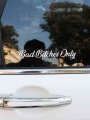 Zttzdy 20cm*3.5cm Bad Bitches Onlyl For High-quality Vinyl Car Sticker Decal Zj2-0067 - Car Stickers - Officematics.com