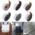 6mm Self-adhesive Boat Eva Foam Teak Flooring Mat Faux Teak Decking Yacht Sheet Pad Stripe Waterproof 2400x57x6mm Firm Gum - Mar