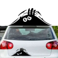 Elf Car Stickers Waterproof Self-adhesive Car Decal Anti Scratch Auto Decoration Funny Peeking 3d Big Eyes Sticker Car Styling -