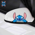 Pelly piggy Funny Car Sticker Stitch is peeping you Lovely Car Styling Decals Adorable Car Decoration Vinyl Sticker Laptop Decal