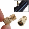 5Pcs Wheel Tire Transfer Valve Adapter Presta To Schrader Cinverter Road Bike Cycle Bicycle Punp Tube bike accessories TSLM1|Val