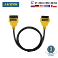 AUTOOL OBD2 16Pin Extension Cable 1.5m Car OBD Connect Extend Adapter Wire ELM327 OBD II OBD2 Extension Connector Cord|obd2 16pi