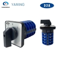 LW26 YMW26 32/4 Rotary Switch 3 Postion 690V 32A 4 Pole 16 Terminal Screw Selector Universal Changeover Cam Main Switch|switch 3