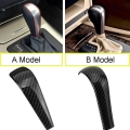 Car Interior Abs Gear Shift Cover Sticker For Bmw 1 3 5 Series X5 Z4 E90 E92 E93 E60 E48 E81 E82 E84 E87 E85 E53 E89 - Car Stick