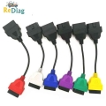 For Fiat Ecu 6/4/3 Pcs Cables For Fiat Ecu Scan & Multiecuscan Adaptor Obd2 Connector Diagnostic Adapter Cable - Diagnostic