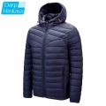 DARPHINKASA Winter Jacket Men Parka Jacket Casual Solid Color Jacket Men Hooded Parka Coat Jacket Thick Warm Men Jacket|Parkas|