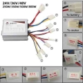 24v/36v/48v 250w/350w/500w/1000w Electric Bike Motor Brushed Controller Dc Electric Bicycle Controller E-bike Accessory - Electr
