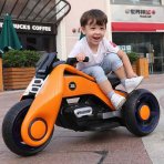 New Hurricane Children's Two Wheel Three Wheel Electric Motorcycle Can Sit And Ride 3 8 Years Old Baby's Toy Car Dropshi