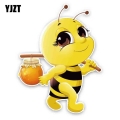Yjzt 15.1cm*19.8cm Bees With Honey Decal Pvc Car Sticker 12-300600 - Car Stickers - Officematics.com