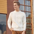 SEMIR Sweater Men 2020 Winter New Round Collar clothes Lazy Wind Solid Color Sweater Personality Sweater Men|Pullovers| - Offi