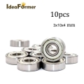 Ideaformer 10pcs 623zz Bearing 623-zz 3x10x4 Miniature Deep Groove 623 2z Zz For 3d Printer 623z 3d Printer Parts - 3d Printer P