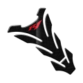 R1 Sticker Motorcycle Tank Pad Protector Stickers Case for Yamaha YZF R1 r1 Tankpad 3D Carbon Look|Decals & Stickers| - Of