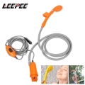 Car Washing Dc 12v Car Washer Universal Outdoor Camping Travel Shower Portable Car Shower With Cigarette Lighter Cleaning Tool -