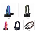 With Ring Water Bottle Paracord Hiking Fits Wide Mouth Travel Carrying Simple Handle Strap 7 Core Cup Holder For Hy-dro Flask -