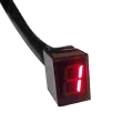 Universal Red Led Digital Gear Indicator Motorcycle Display Shift Lever Sensor 5 Gears Wholesale Gear Shift Indicator - Brake Ro