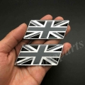 2x Union Jack Uk Flag Car Trunk Emblem Badge Motorcycle Fuel Fairing Sticker - Car Stickers - Officematics.com